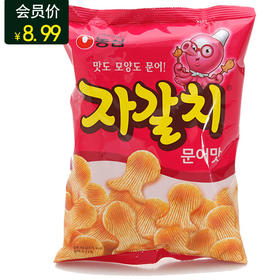 농심자갈치문어맛칩农心章鱼片