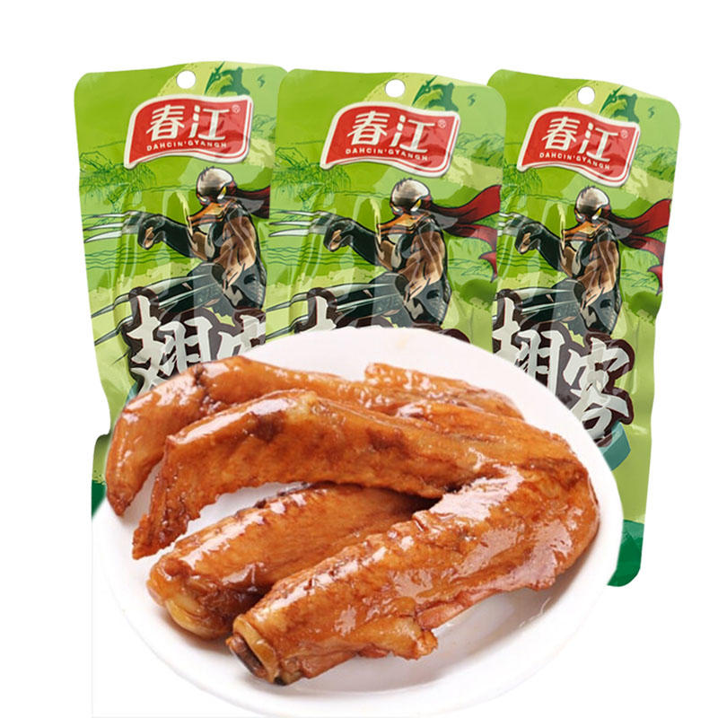 春江泡椒鸭翅380g(内含10小包 ,单包无条码)