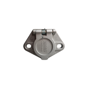 七芯插座ISO1185主挂连接螺旋电源线插座东星DX-80018（B）包邮