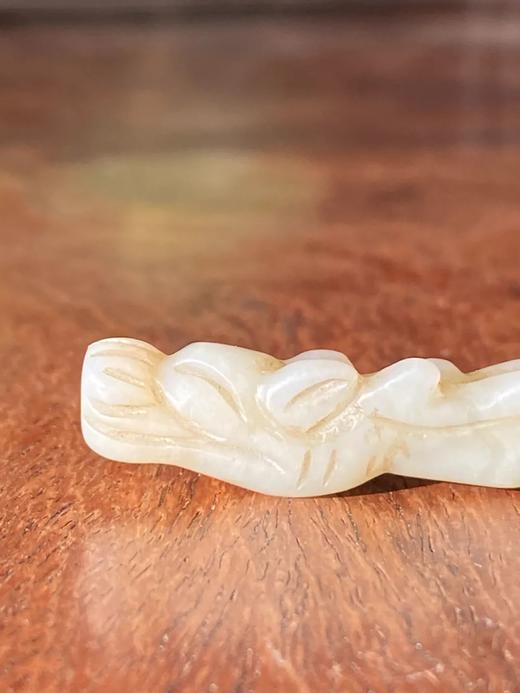 白玉雕龙首钮螺旋形发簪，顺丰包邮 商品图14