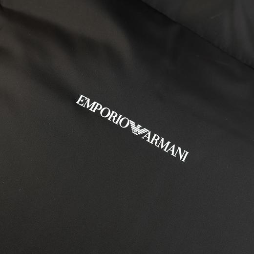 【超惠秒】阿玛尼 EMPORIO ARMANI 男士白鸭绒加厚款羊毛衬里冬季聚保暖带帽羽绒服外套 10395 商品图8