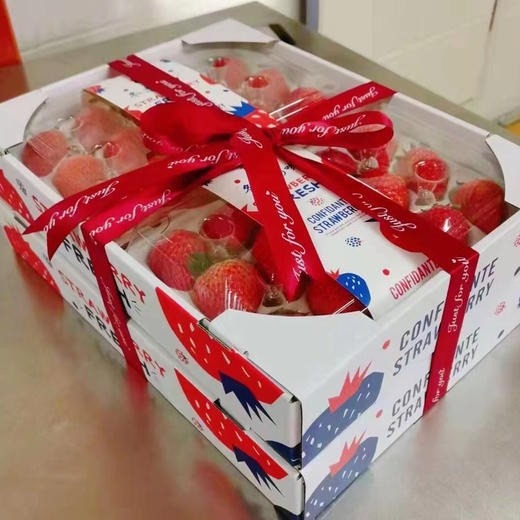 【丹东99草莓】明星产品，一定要尝一尝，娇艳欲滴，草莓娇嫩，部分果子有磕碰属正常现象，请勿介意 商品图11