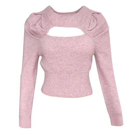 时尚美背羊绒女衫 商品图0