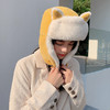【零下户外保暖帽】韩版可爱冬季骑车加绒防风帽 猫耳朵儿童成人保暖棉帽 商品缩略图1