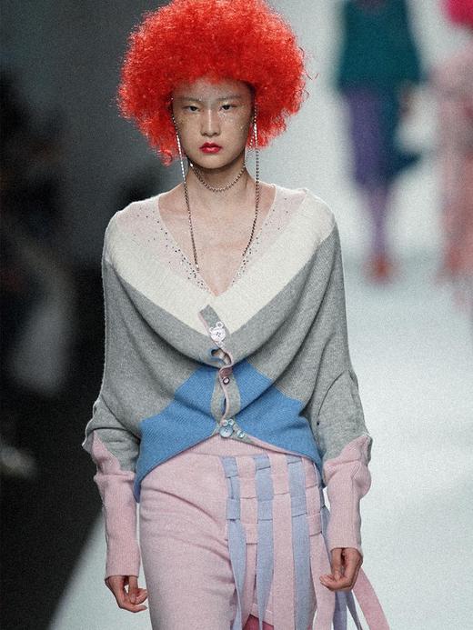 时尚两穿羊绒开衫 商品图5