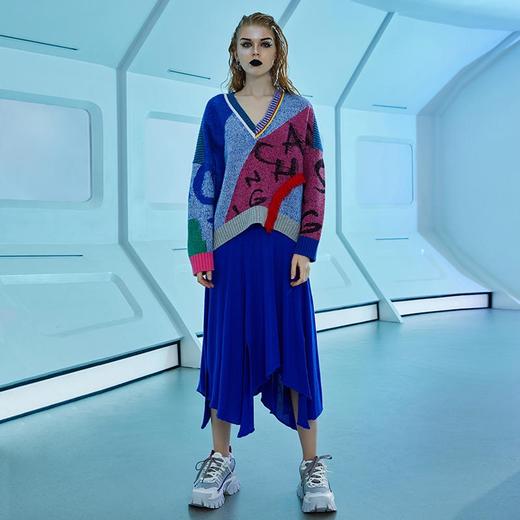 时尚提花羊毛女衫 商品图1