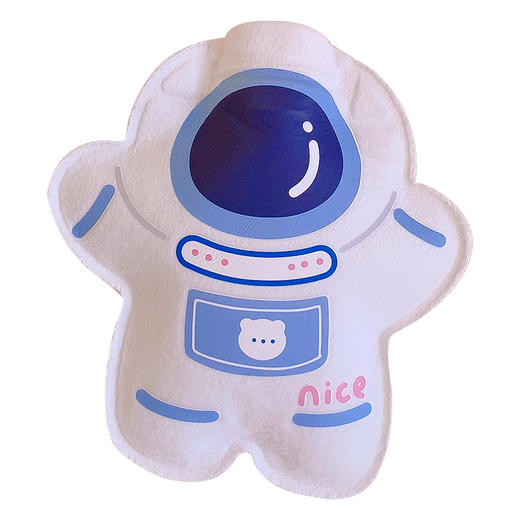 「拍一发二 冬季暖手袋」艺蓝毛绒热水袋卡通注水暖水袋居家日用随身迷你暖手宝学生可爱保暖敷肚子 商品图4