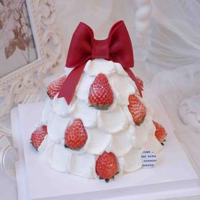 【草莓屋】蝴蝶结草莓树~