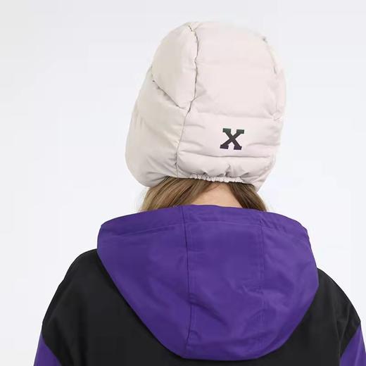 EX2伊海诗冬抗皱保暖羽绒帽户外抗寒帽子男女雷锋帽护耳厚368014 商品图1