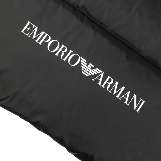 【超惠秒】阿玛尼 EMPORIO ARMANI 男士白鸭绒加厚款羊毛衬里冬季聚保暖带帽羽绒服外套 10395 商品图7