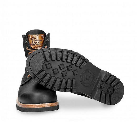 断码特价41码&43码——西班牙原产羊毛款皮毛一体男士皮靴黑色P03LC26(高品质纯天然羊毛内衬) 商品图2