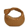 【包税】Bottega Veneta/葆蝶家 22春夏新款MINI JODIE系列 女士焦糖色Intrecciato编织皮革单隔层手提包651876VCPP59830 商品缩略图0