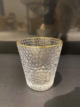 【已绝版】金边鱼鳞杯