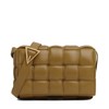 【包税】Bottega Veneta/葆蝶家 22春夏新款PADDED CASSETTE系列 女士橡果色小羊皮双面编织单肩斜挎豆腐包591970VCQR17745 商品缩略图0