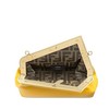 【包税】FENDI/芬迪 21秋冬新款FIRST系列 女士小号黄色小羊皮配可拆卸肩带F金属搭单肩手拿包8BP129ABVEF192E 商品缩略图2