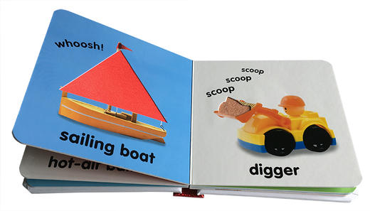 DK宝宝触摸书 交通工具 英文原版绘本 Baby Touch and Feel Things That Go 英文版幼儿英语启蒙纸板书 亲子共读早教进口益智书籍 商品图1