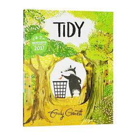 爱整洁的皮皮 英文原版绘本 Tidy 环保题材图画书 入围英国凯特格林纳威奖 埃米莉格雷维特 英文版进口原版英语书籍