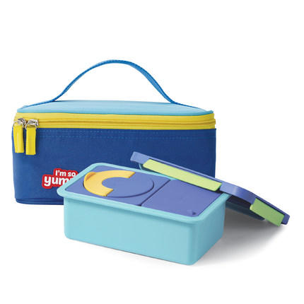 乐扣乐扣LOCK&LOCK好吃哒饭盒 学生上班族自由分隔不锈钢保温便当盒1.45L 商品图6