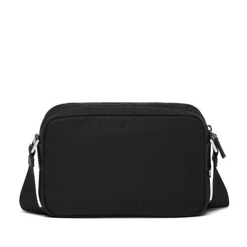 【包税】PRADA/普拉达 21年秋冬新款 女士黑色再生尼龙附可调式织带肩带可拆卸拉链小包拉链开合单肩斜跨背包1BC167_RV44_F0002_V_B1M 商品图1