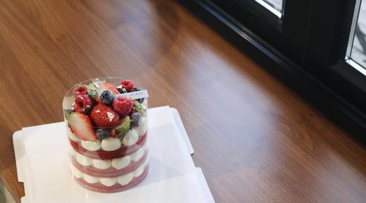 红丝绒云朵戚风裸蛋糕 商品图0