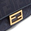 【包税】FENDI/芬迪 21秋冬新款BAGUETTE系列 女士中号深蓝色帆布老花印花磁扣翻盖开合斜跨单肩手提包8BR600AC9OF19PO 商品缩略图1