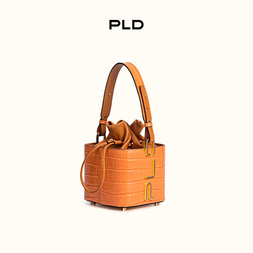 锦囊包鳄鱼纹水桶包时尚单肩斜挎手提包 商品图0