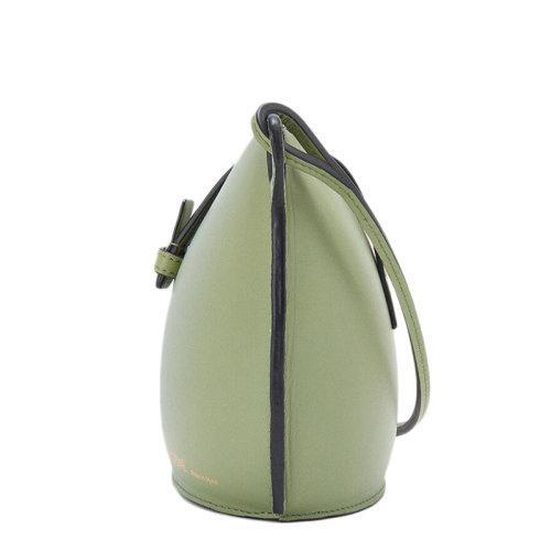 【包税】LOEWE/罗意威 21秋冬新款Moulded Bucket系列 女士迷迭香色小牛皮斜挎单肩水桶包0010650919 商品图2