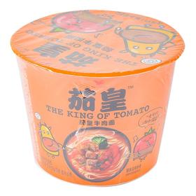 （橙色桶）统一茄皇番茄牛肉桶面128g/桶