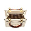【包税】FENDI/芬迪 21秋冬新款SUNSHINE系列 女士迷你白色小牛皮有机玻璃硬质手柄斜跨手提单肩包8BS051ABVLF0K7E 商品缩略图2