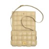 【包税】Bottega Veneta/葆蝶家 经典款PADDED CASSETTE系列 女士米色小羊皮双面编织单肩斜挎豆腐包591970VCQR19782 商品缩略图1