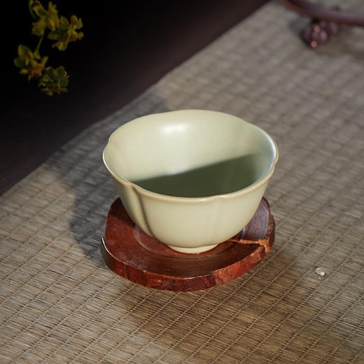 东道汝窑｜小葵茶组（粉青） 商品图2