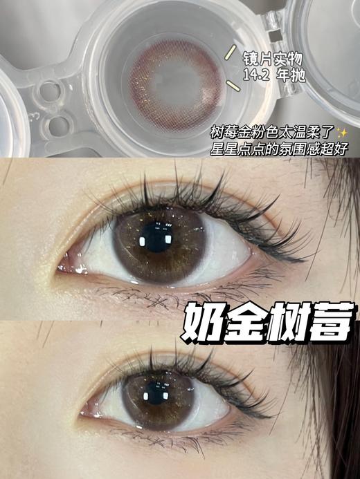 金粉款丨树莓奶金·Legal Loli丨14.2mm（年抛/2片装） 商品图0