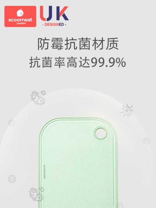 科巢菜板 家用抗菌防霉砧板塑料案板厨房辅食面板粘板占板菜刀板 商品图1