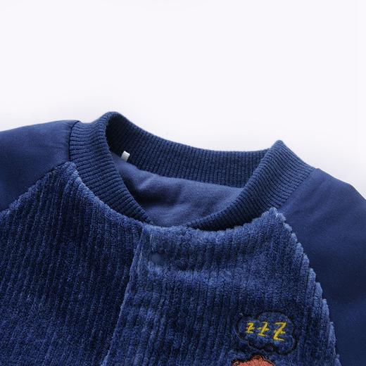 英氏-童衣类（冬）E1连针长蛤中牛仔蓝73CM 商品图3