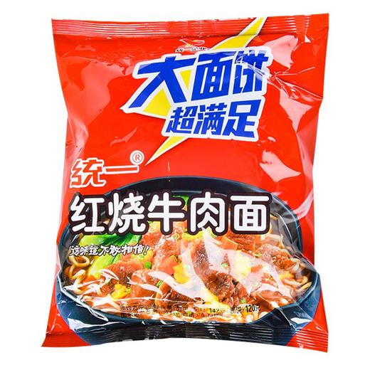 统一 红烧牛肉面 142g/袋 商品图0