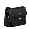 【包税】PRADA/普拉达 21年秋冬新款 女士黑色再生尼龙附可拆卸肩带斜跨单肩包1BD994_RV44_F0002_V_B1M 商品缩略图2