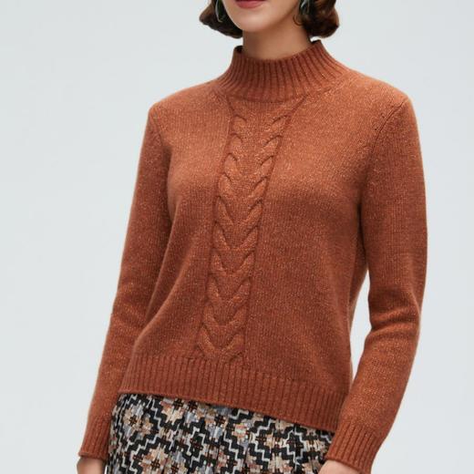 3楼 珍贝羊绒女式半高领上衣 商品图0