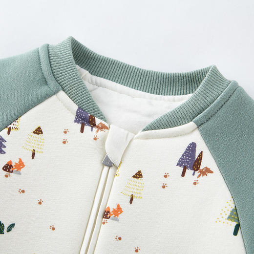 英氏-童衣类（冬）E1英针长蛤米白80CM 商品图2