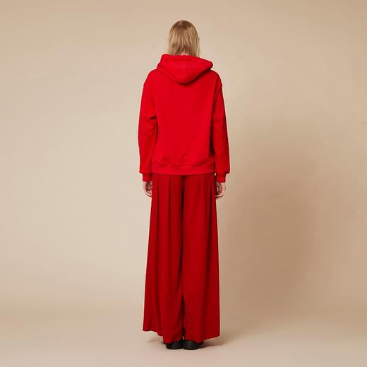 如虎添翼红色连帽卫衣 商品图3