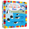 幼儿滑动触摸操作书 动物园 英文原版绘本 Usborne Baby's Very First Slide and See Zoo 英文版动物科普认知绘本 亲子互动纸板书 商品缩略图3