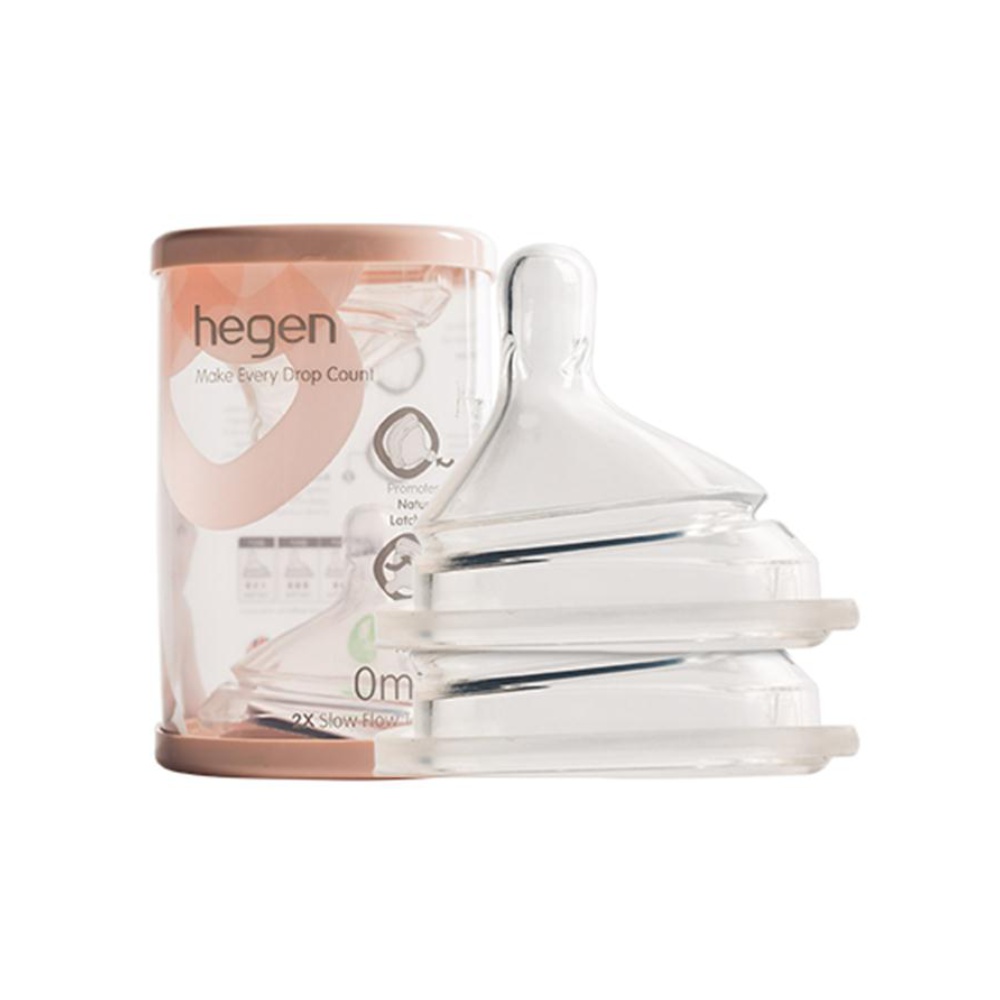 hegen  新加坡hegen  新生儿宽口硅胶奶嘴（2支装）
