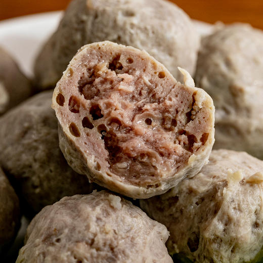 菜菜家牛肉丸/牛筋丸|千锤百打，清水煮都爆汁香浓，筋道爽弹|丸子 商品图6