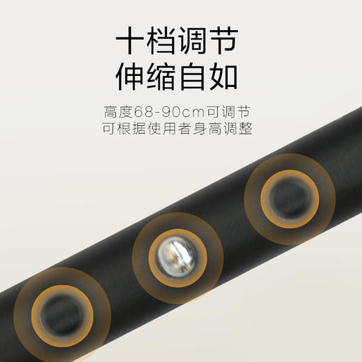 松下老人拐棍手杖防滑不锈钢轻便老年PN-GY04B 商品图2