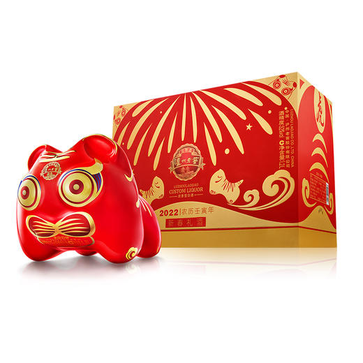 【泸州老窖官方形象店】52度 泸州老窖 2022农历壬寅年新春礼酒 1.2L 纪念送礼  泸州老窖官方形象店 商品图0