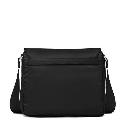 【包税】PRADA/普拉达 21年秋冬新款 女士黑色再生尼龙附可拆卸肩带斜跨单肩包1BD994_RV44_F0002_V_B1M 商品图1