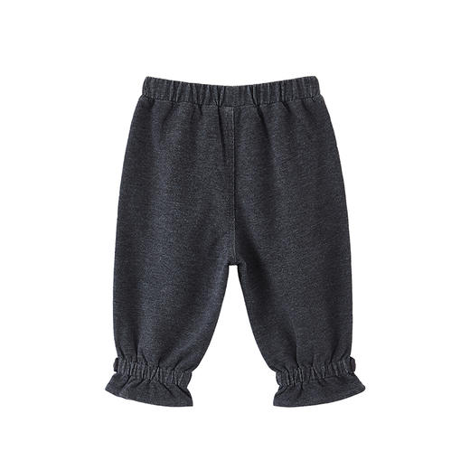 英氏女童裤子宝宝休闲裤时尚超萌束脚长裤2022年新品YRKCJ12135A 商品图1