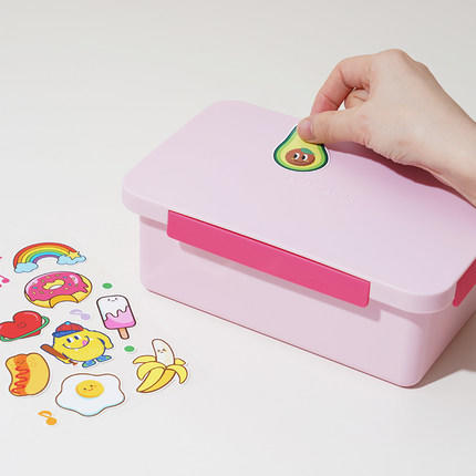 乐扣乐扣LOCK&LOCK好吃哒饭盒 学生上班族自由分隔不锈钢保温便当盒1.45L 商品图3