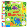 动手找事实 恐龙 英文原版 Giant Dinosaurs First Facts and Flaps 儿童英语启蒙绘本 关于大恐龙 英文版原版书籍 进口英语纸板书 商品缩略图0