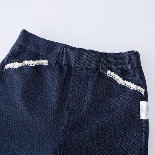 英氏女童裤子宝宝长裤超萌百搭休闲裤22年春秋新品YRKCJ12136A 商品图2