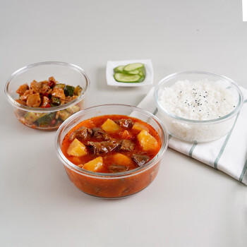 乐扣乐扣（LOCK&LOCK） 耐热玻璃保鲜盒 钣盒密封碗3件套 LLG851S008 商品图7